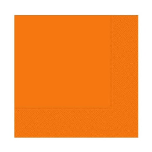 Turuncu Kağıt Peçete 16 Adet