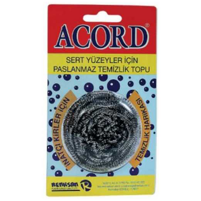 Acord Paslanmaz Tel Temizlik Topu