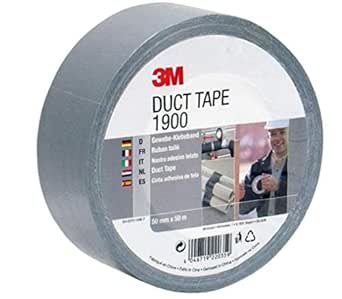 3M 1900 Tamir Bandı Duct Tape, 50 m, Gri