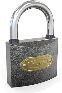 Yuma Gri Döküm Kısa Asma Kilit 25mm