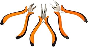 Orret Home Mini Pense+Mini Yan Keski+Mini Kargaburun (12 Cm) 3 Lü Hobi Set Asorti