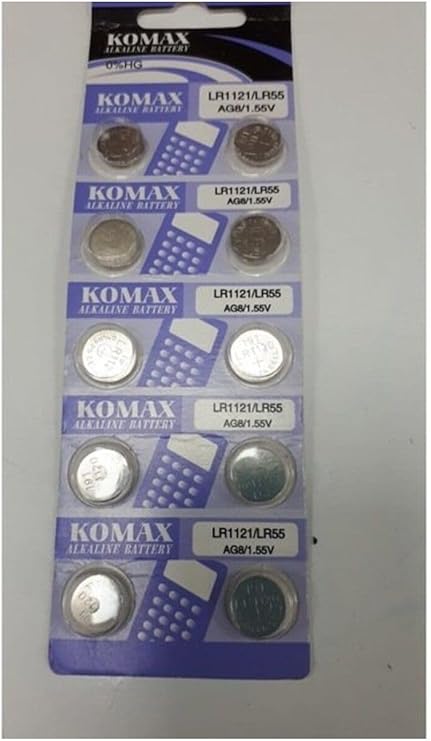 Generic KOMAX SAAT PİLİ AG8 gnsRKFaz1338 10 LU