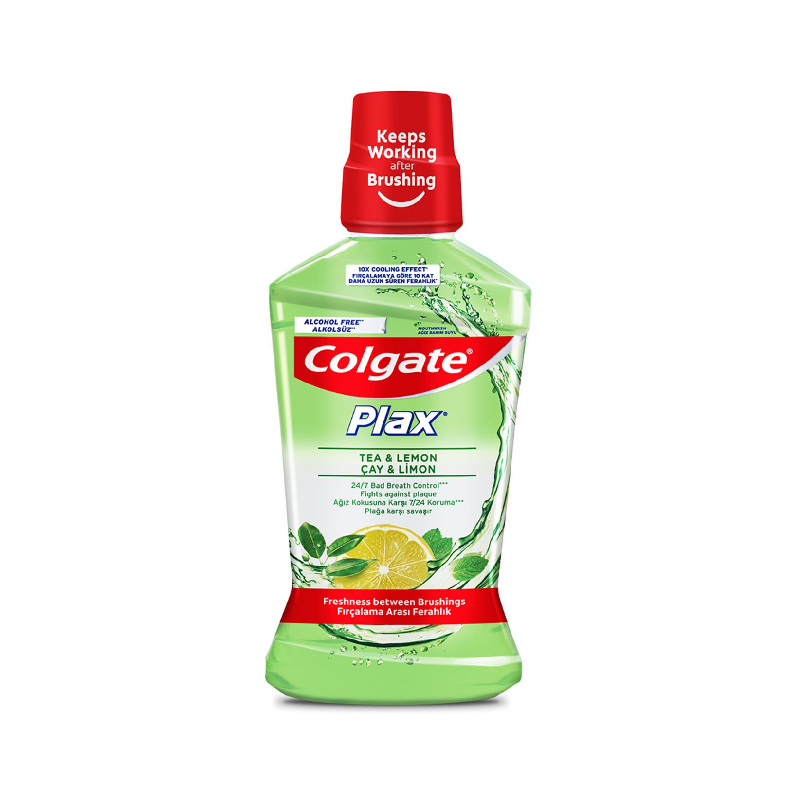 Colgate Plax Çay ve Limon Ağız Bakım Suyu 500 Ml Colgate