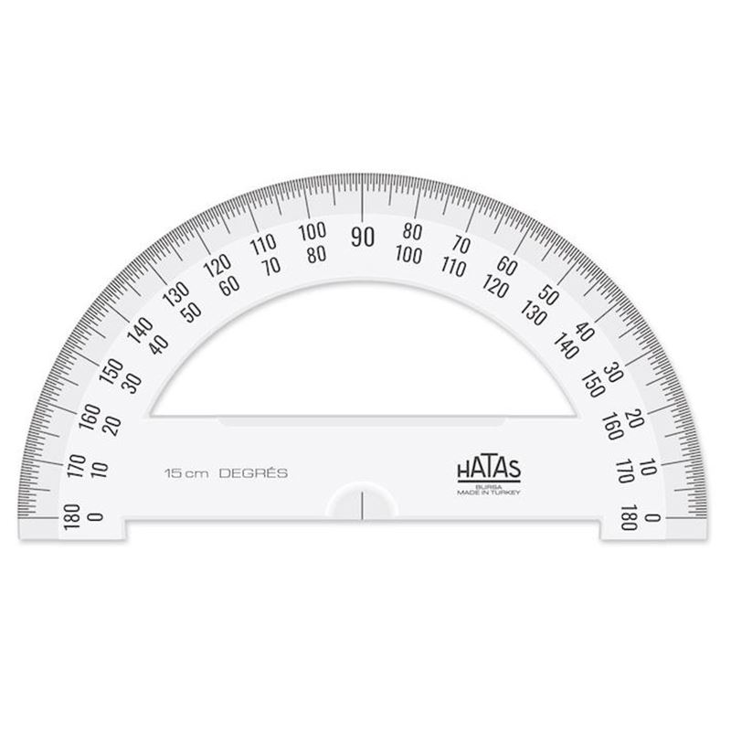 Hatas Plastik Minkale Yarım Daire 15 Cm 0910