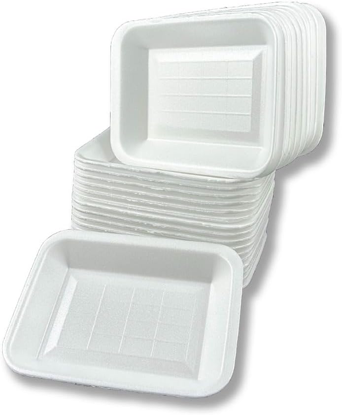 500GR Köpük Tabak Kap - Kasap Kabı et tabağı 250 Adet