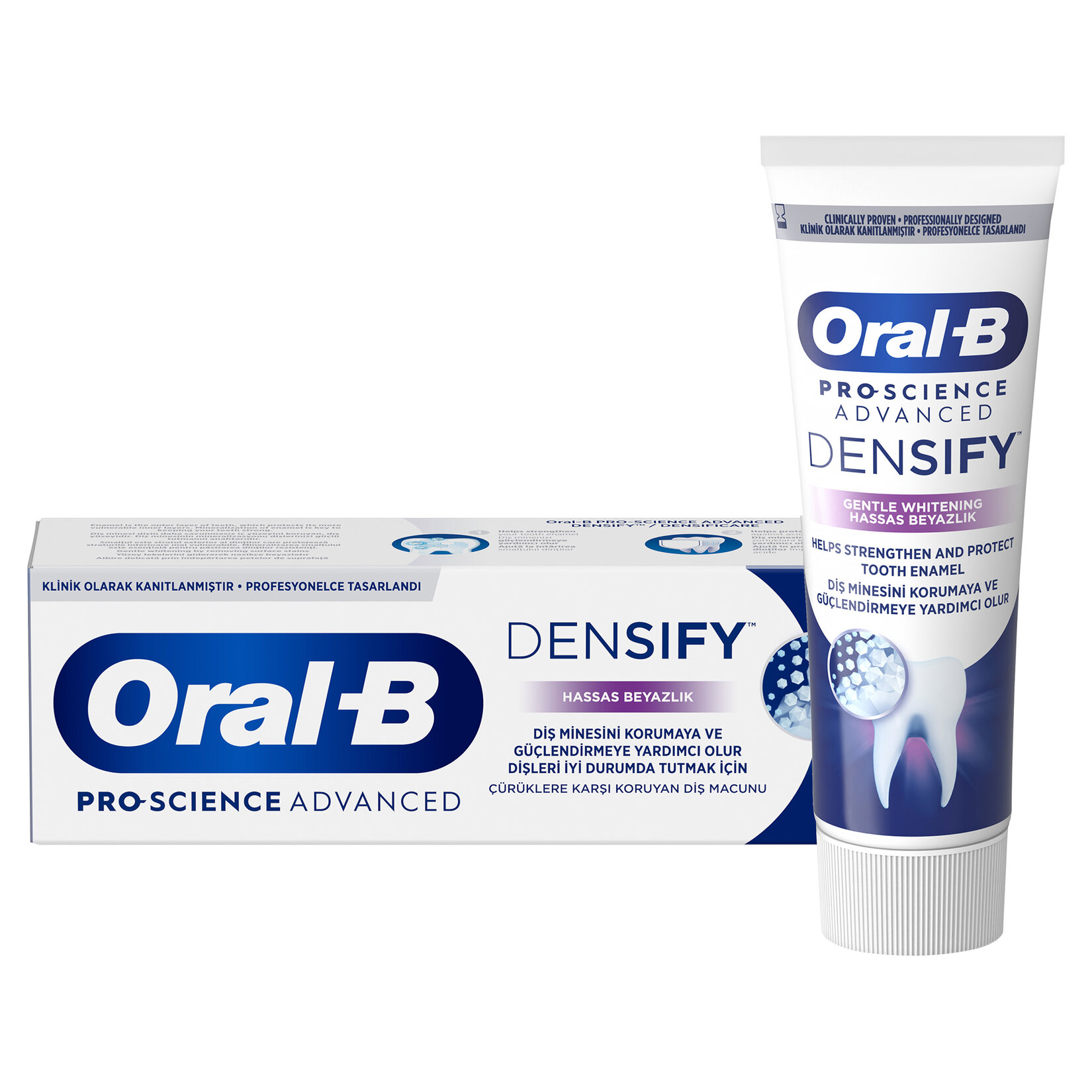 Oral-B Pro Densıfy Hassas Beyazlık Diş Macunu 65Ml