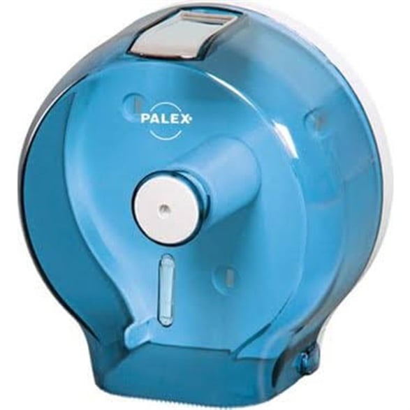 Jumbo Tuvalet Kağıdı Dispenseri Şeffaf Mavi