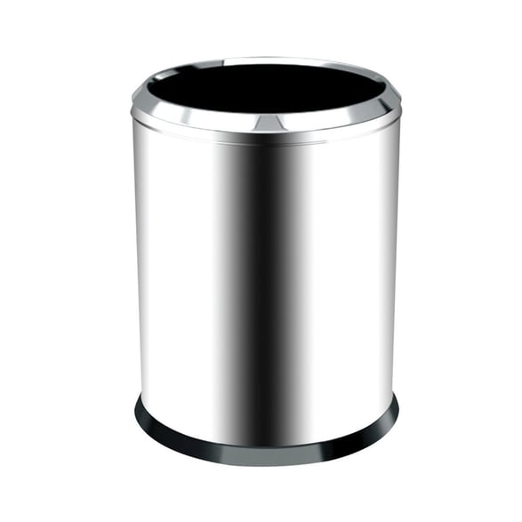 Krom Çemberli Çöp Kovası 20 Lt 430 Kalite