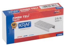 Kraf Zımba Teli 24/6 1000'li 235G Kraf