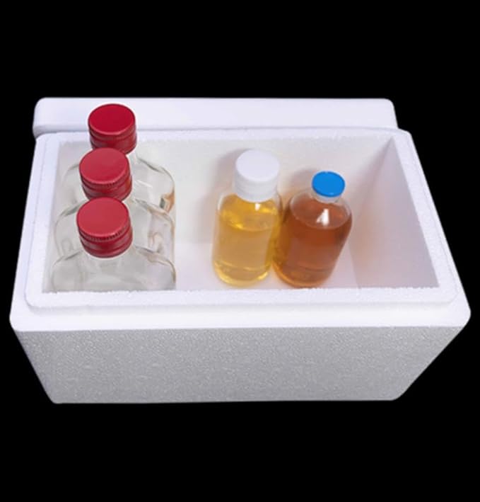 Sıcak Soğuk Korumalı Strafor Köpük Kutu 4kg Hacimli 29x23x18cm izoleli TermosKap Soğuk Zincir Kolisi