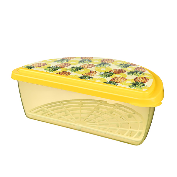 Desenli Meyve Saklama Kabı 1,2 lt