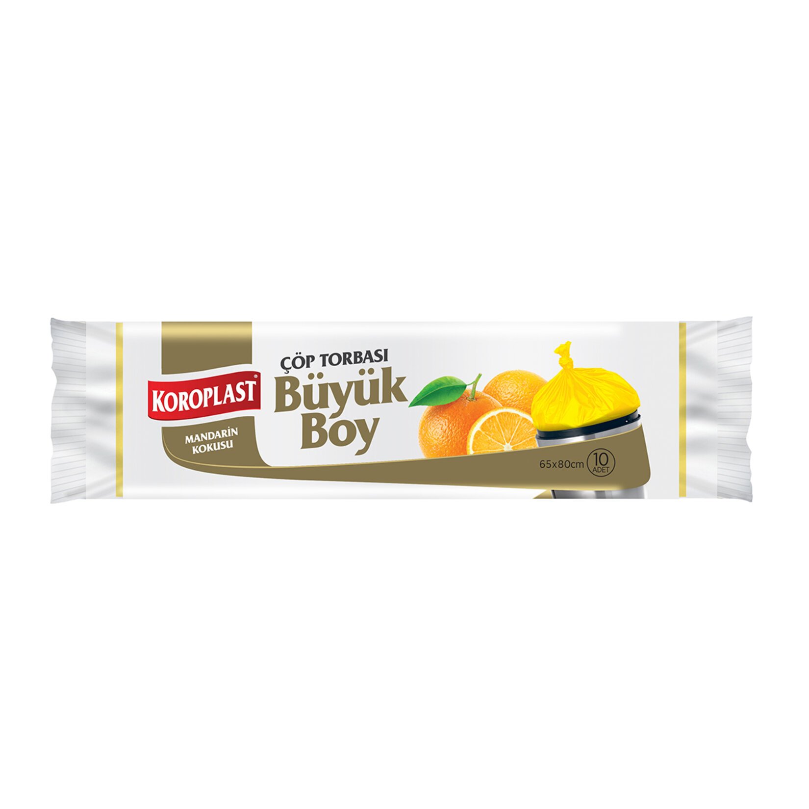 Koroplast Mandarin Çöp Torbası Büyük Boy 10'lu Koroplast