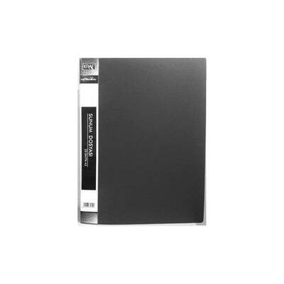 Kraf Sunum Dosyası Siyah 20-li Kraf