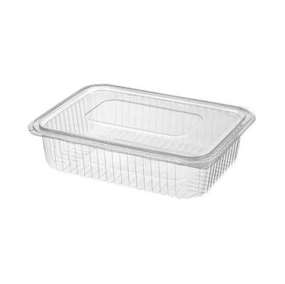 Sızdırmaz Gıda Kabı 1250 cc Düz Kapak 100 lü