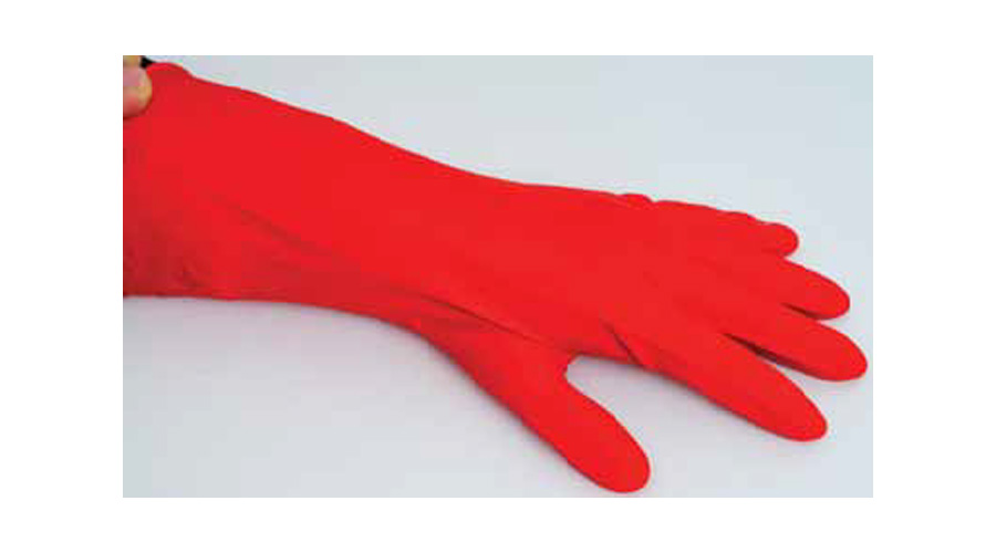 BULAŞIK ELDİVENİ KIRMIZI