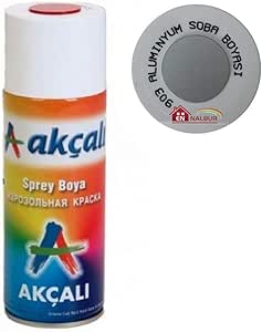 Akçalı Sprey Boya 400 ml 903 Alüminyum Soba Boyası
