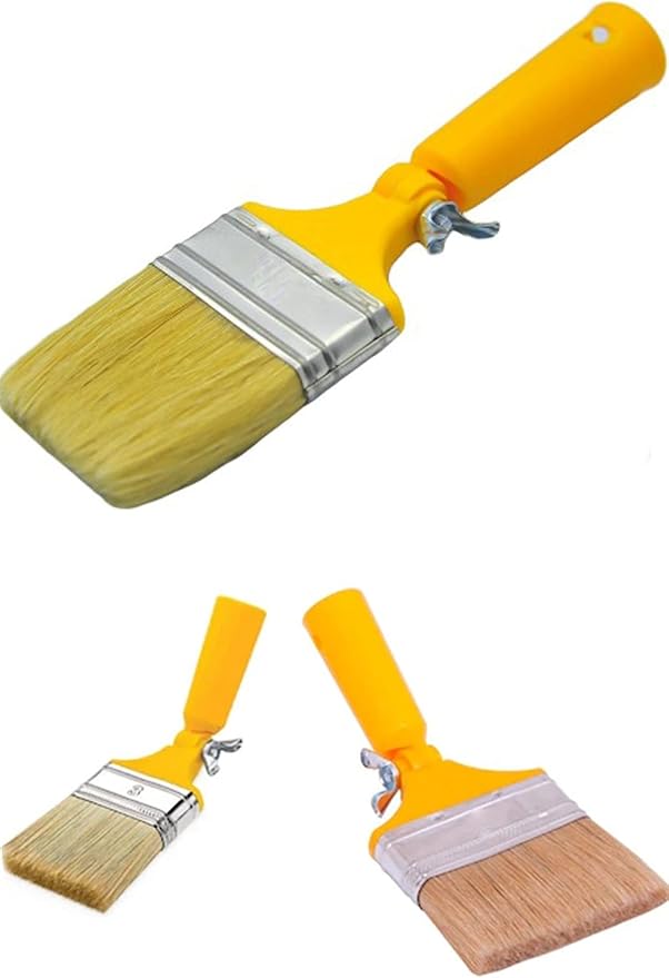 Robot Fırça Ayarlanabilir Kestirme Boya Fırçası No: 3 Duvar Kenarları İçin Pratik